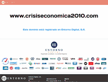 Tablet Screenshot of crisiseconomica2010.com